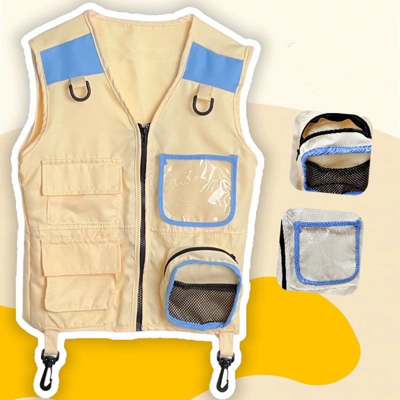Outdoor Adventure With Kids - Детский жилет Explorer, ролевая игра, косплей,