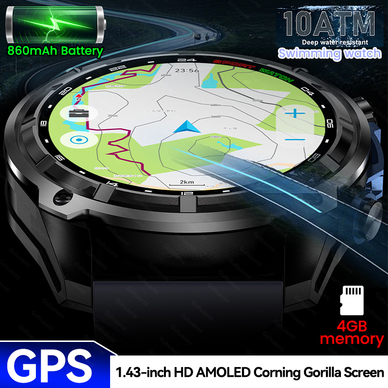 Outdoor Adventure World - Новые приключенческие GPS мужские умные часы