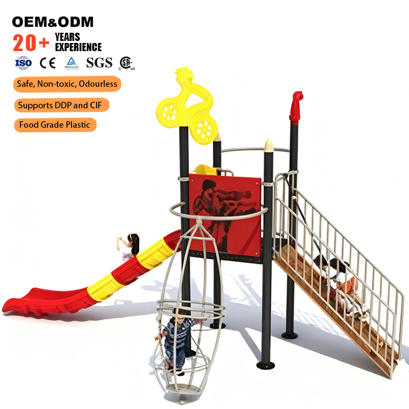 Outdoor Adventure Center - Экологичный уличный игровой комплекс 2026 года