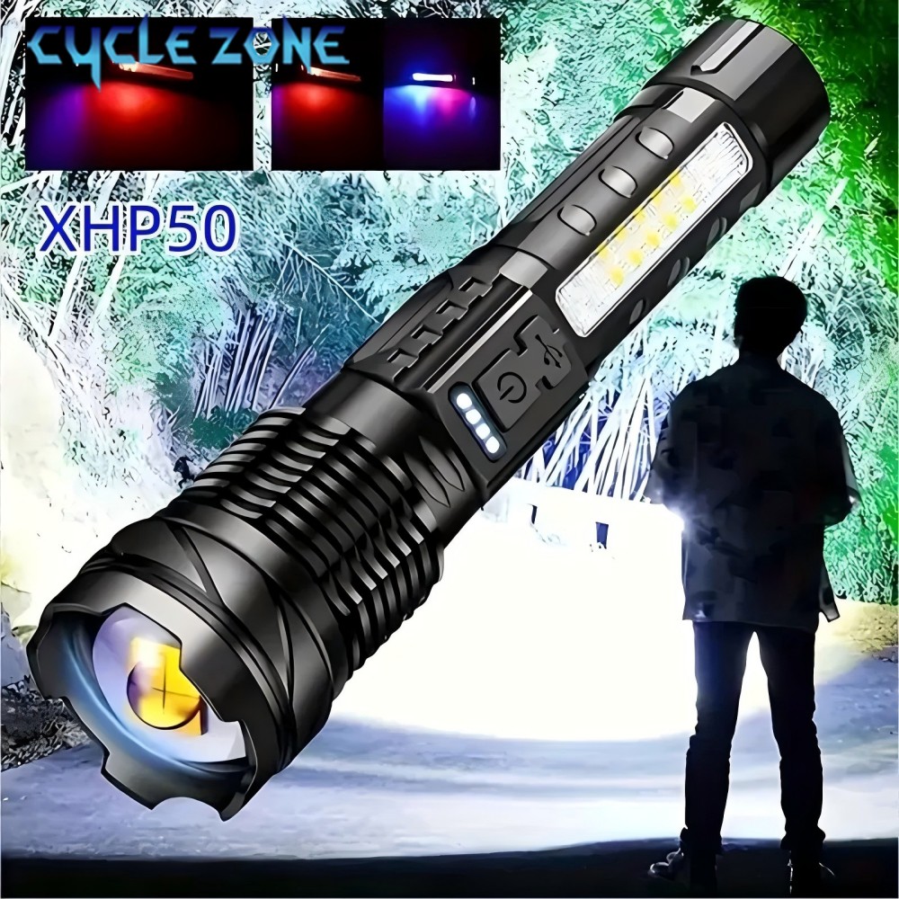 XHP50 фонарик масштабируемый ф – обзор и цена Outdoor Adventure Zone