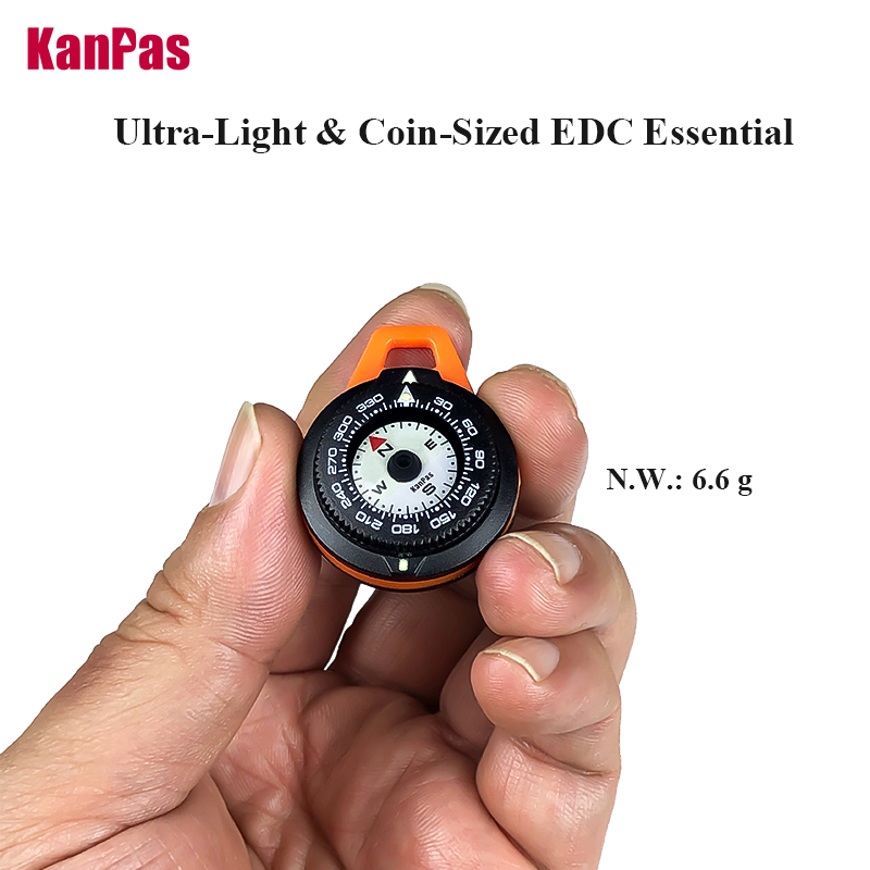 Мини-компас KANPAS EDC, светящ – обзор и цена Outdoor Adventure Gear