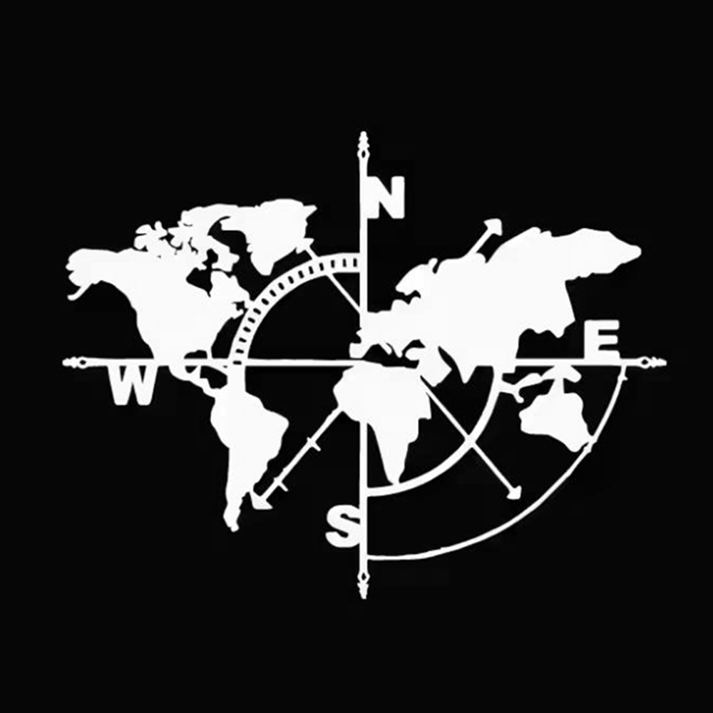 Виниловая наклейка с картой ми – обзор и цена Outdoor Adventure World